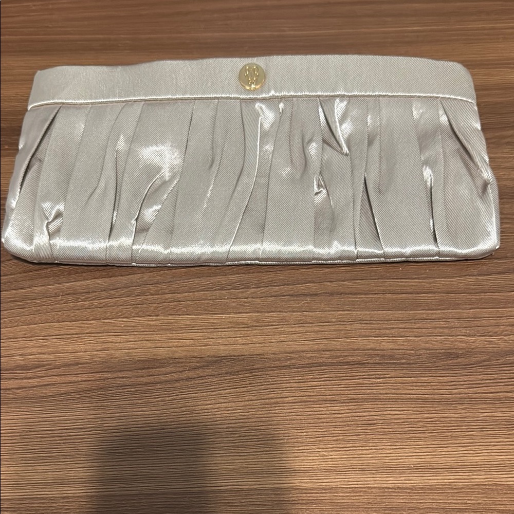 GUERLAIN Shimmering Gold Pleated Wristlet